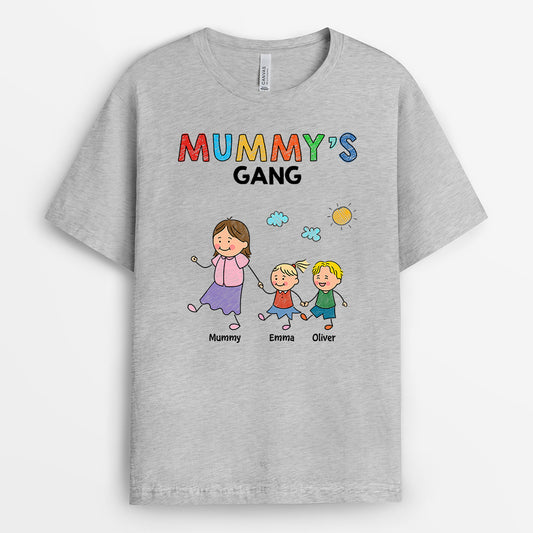 7217AUK2 personalised mummys gang shirt with kids names for mum and dad 7217atlaa_f1097f3a e81e 4949 93c2 96d143784c64