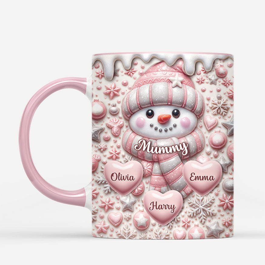 7235MUk1 3d printing effect snowman christmas mugs custom gifts for grandma mom 7235MKLTA_2