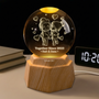 7273LUS1 custom 3d crystal ball lamp anniversary gifts for couples 7273L5T5G