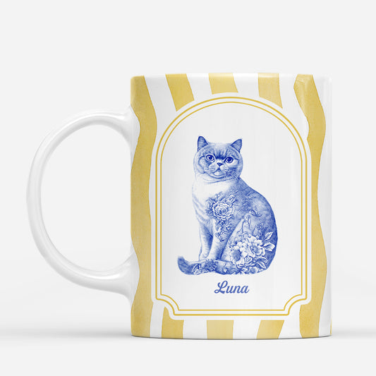 7292MUk1 striped coffee mugs_ with cats personalized gifts for cat lovers 7292M6LWD_1
