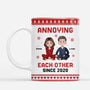 7297MUS1 annoying each other since mug_ custom christmas gifts for couples 7297M6LCG_1