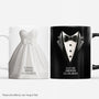 7343MUS1 3d printing effect bride and groom mugs_ personalized wedding gifts for couples 7343M_df50f577 aa2f 4408 808d e6ad1913aa41