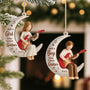 7351OUS2 custom 1 layered wooden guitar ornament_s christmas gifts for guitar players 7351OTL5A