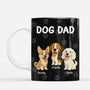 7365MUS1 dog dad coffee mug personalized gifts for dog owners 7365MKPCC