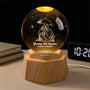 7377LUS1 couple 3d crystal ball lamp custom gifts for couples 7377L3LZG