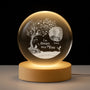 7407LUS1 photo crystal ball lamp personalized memorial gifts 7407L3TAA