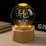 7412LUS1 custom 3d crystal ball lamp unique anniversary gifts for couples 7412LKPWG