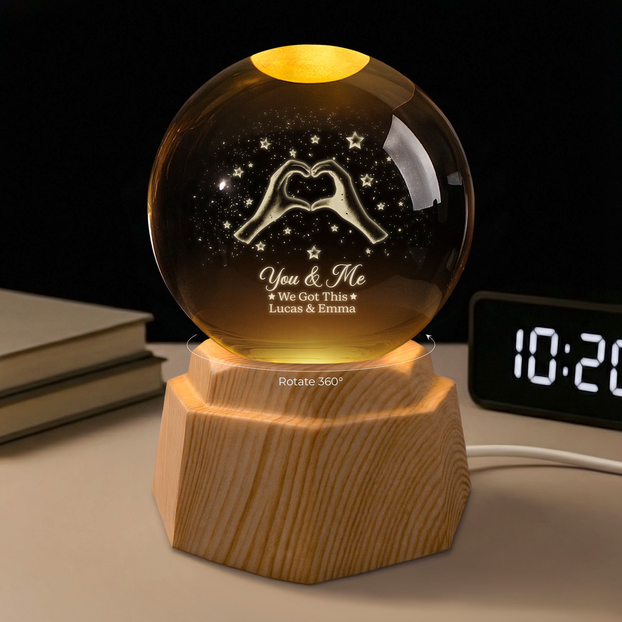 7420LUS1 personalized 3d crystal ball lamp romantic gifts for couples 7420LKLMG_2_6788721a 88e0 464c a9b3 d82147e48a10