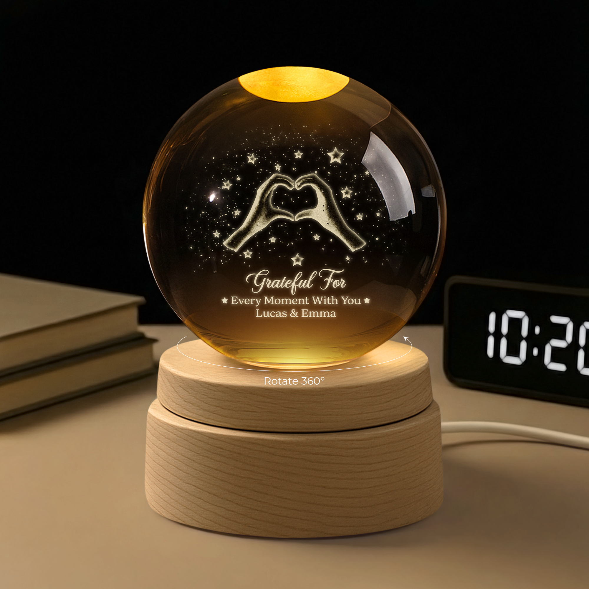 7420LUS1 personalized 3d crystal ball lamp romantic gifts for couples 7420LKLMG_4