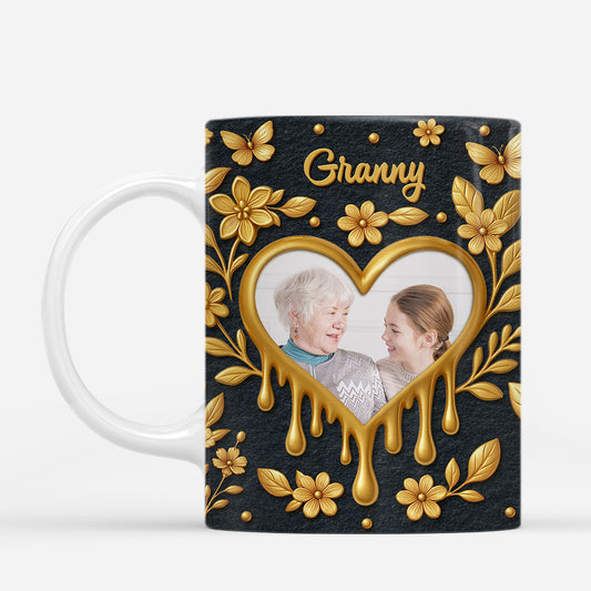 7490MUS2 3d printing effect photo coffee mugs custom gifts for mom grandma 7490M
