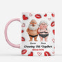 7496MUK2 3d printing effect personalised growing old together since mug for couples 7496m6ltg