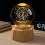 7512LUS1 ferris wheel 3d crystal ball lamp personalized gifts for couples 7512L8QAG