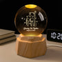 7527LUS2 cute couple 3d crystal ball lamp personalized gifts for couples 7527LTPNG