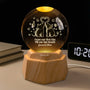 7532LUS1 elephant 3d crystal ball lamp personalized gifts for couples 7532LTLNG_2
