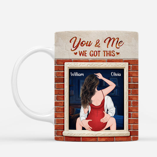 7536MUS1 3d printing effect you and me we got this mug personalized gifts for couples 7536M3QAG