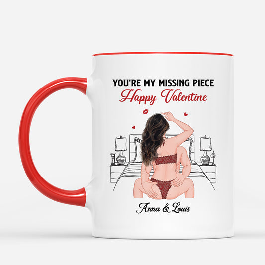 7540MUS2 personalized couple mugs you are my missing piece gifts 7540M_fd9c35e6 da22 4743 96c1 b6b628d0f901