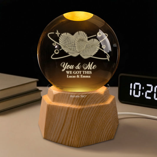 7552LUS2 heart 3d crystal ball lamp personalized gifts for couples 7552L3QMG_ae70360a e2db 4594 8e91 57c9b2663023
