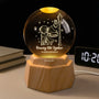 7558LUS1 personalized 3d crystal ball lamp growing old together gifts for couples 7558L6PAG