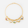 7565JUS1 heart charm bracelet with birthstones and names custom bracelets for women 7565J0K5A