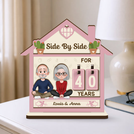 7589QUS1 years together tracker sign custom anniversary gifts for couples 7589Q3LWG_2