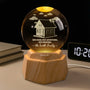 7601LUS1 personalized 3d crystal ball lamp new home gifts for family 7601LTPNI