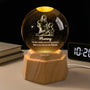 7632LUS1 custom 3d crystal ball lamp mommy to the world you are one person 7632LCLAA_2