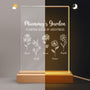 7641LUK5 personalised grannys garden night light for grandmamum 7641ltqca