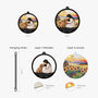 7667UUK3 personalised dog memorial suncatcher for dog lovers 7667ucpnc