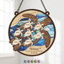 7672UUK1 personalised turtle suncatcher for mumgranny 7672uspza