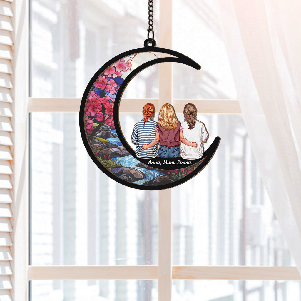 7673UUK2 personalised moon suncatcher for mumgranny 7673u8pca