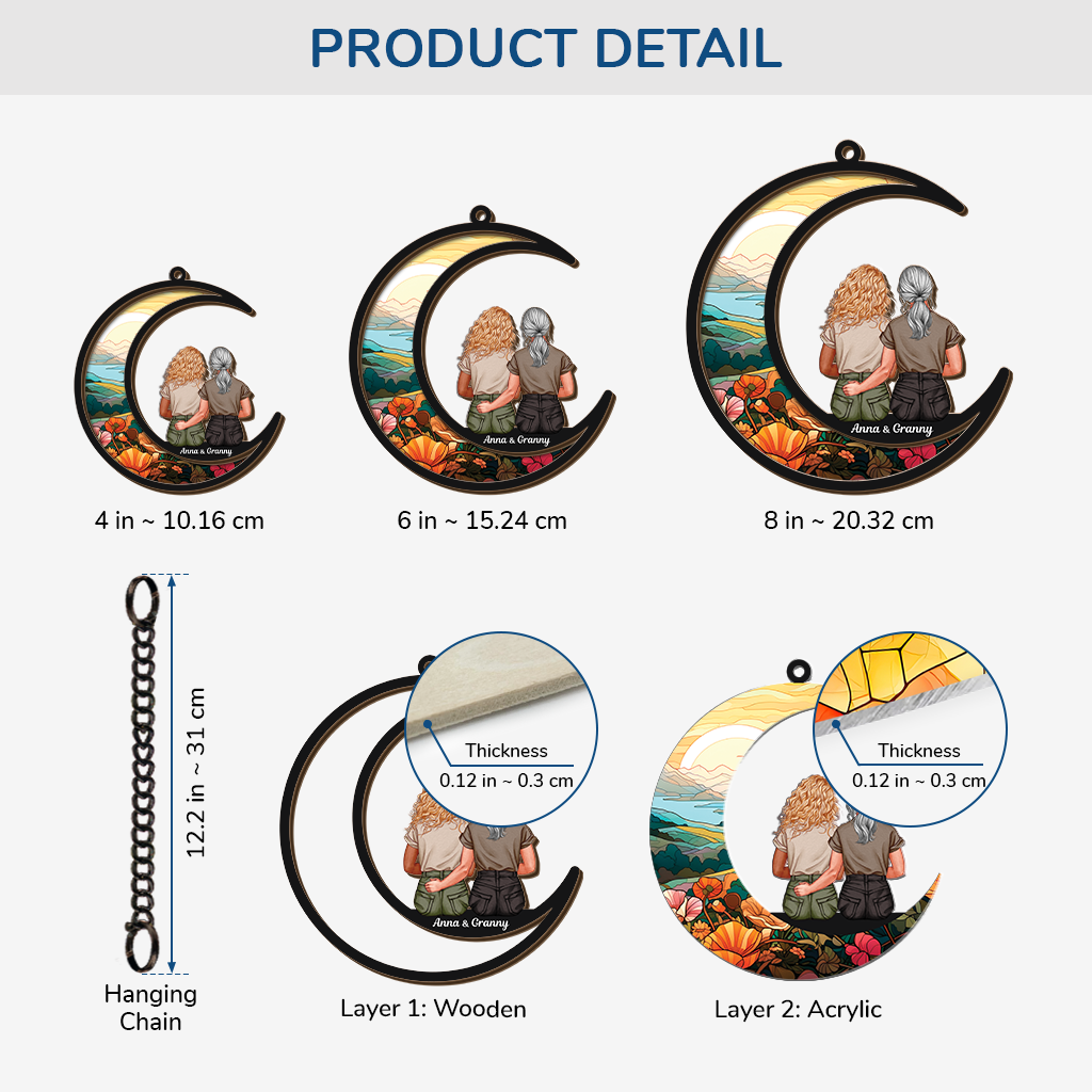 7673UUK3 personalised moon suncatcher for mumgranny 7673u8pca