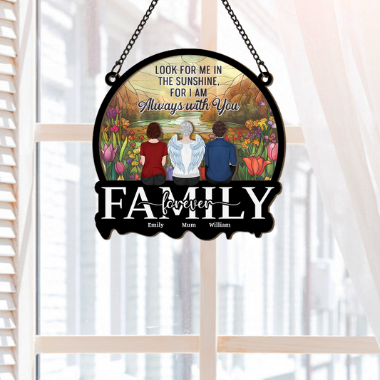 7682UUK2 personalised family forever memorial suncatcher for mum and dad 7682ustai_4b468bcd bbab 4bac 95c3 4fe54839ebb4