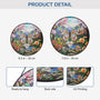 7687UUK3 personalised stained glass butterfly memorial suncatcher for loss of mumdad 7687utpca