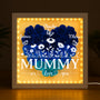 7688OUK2 personalised mumgrandma we love you flower shadow box 7688otptg