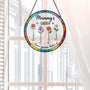 7692UUK2 personalised stained glass grannys garden suncatcher for grandmamum 7692ucq5a
