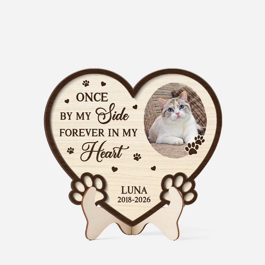 7712QUS1 personalized wooden memorial plaques_ cat memorial gifts with photo 7712qctmd moi