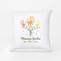 7719PUK2 personalised grannys garden pillow with handprint for grandmamum 7719p8lca