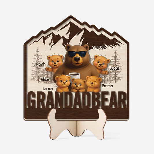 7726QUK1 personalised grandad bear wooden plaque for grannygrandad 7726q8lmb_3de2f80c ea2a 470f 827e 01812f60089f