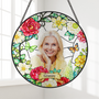 7729UUK1 personalised stained glass suncatcher with photo for grannymum 7729ustna