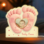 7752LUK1 3d printing effect personalised baby photo light box for first time mums 7752lsqaa
