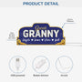 7757LUK2 personalised light box with grandkids names for granny and grandad 7757ltlna