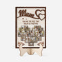 7769QUK1 personalised grannymum you are the piece that holds us together wooden plaque 7769q6pma