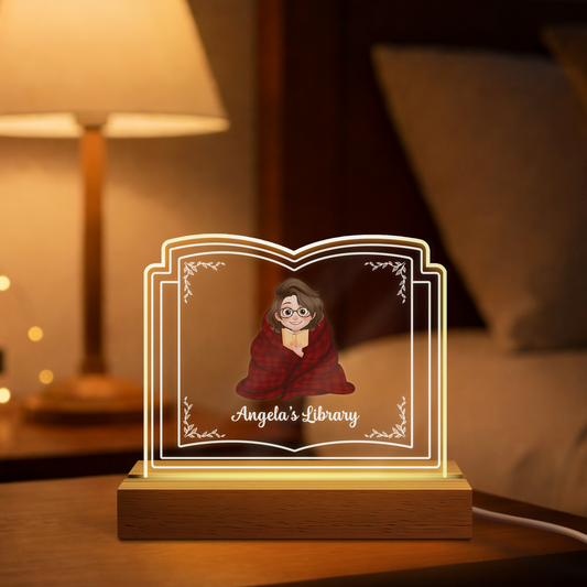 7791LUS1 library night light_ personalized gifts for book lovers 7791lctha