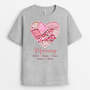 7809AUK2 personalised grandma t shirt with grandkids names for mothers day 7809a8fca