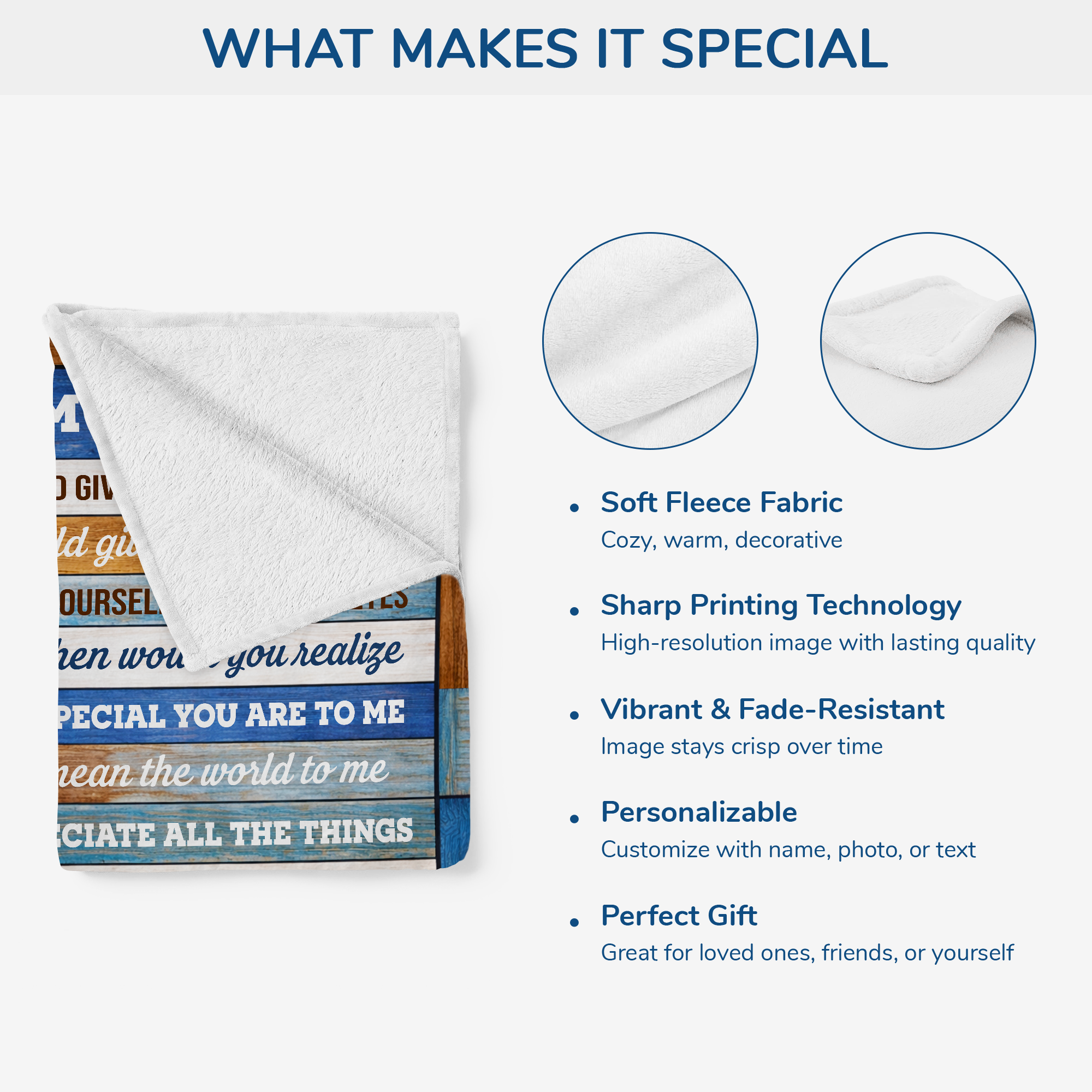 7829BUK4 personalised i love you fleece blanket_ for granny and grandad 7829bsttb