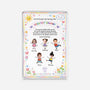 7831RUK1 personalised rectangle acrylic certificate plaque with kids faces for mumgrandma 7831rsyca