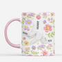 7867MUK2 3d printing effect personalised flower mug for mothers day for mumgranny 7867mshna