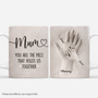 7873MUK1 3d printing effect personalised dadmum you are the piece that holds us together mug 7873mtfza