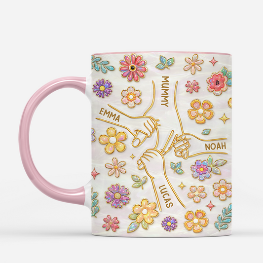7892MUK2 3d printing effect personalised holding grannys hand mug_ for grandmamum 7892msfza