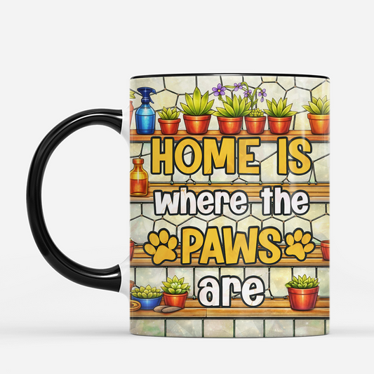 7893MUK2 3d printing effect personalised home is where the paws are mug for cat lovers 7893mcfad_94d6a0db 1cd5 4d1f a690 8039032fe89d